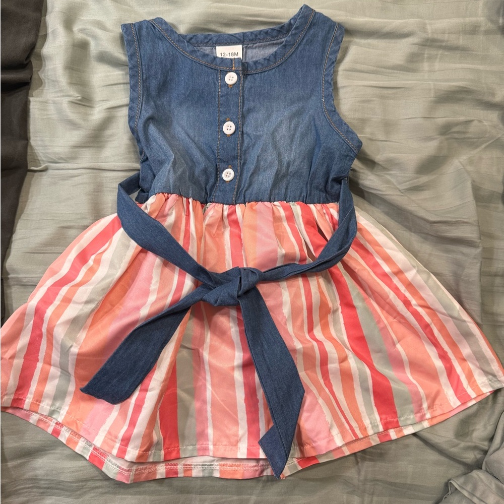 Sleeveless toddler dress